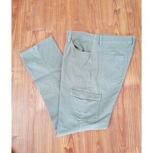 Cabela's Casuals Womens Sage Green Outdoor Cargo Pants Size 12 Tall Hiking Trail